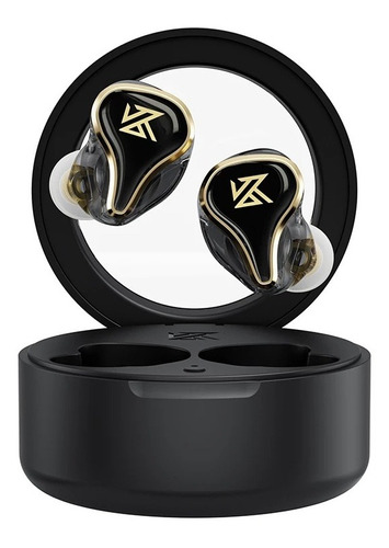 Audífonos In Ear Inalámbrico Kz Sk-10 Pro Color Negro Dorado