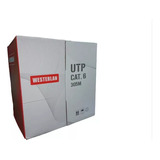 Cable Utp Cat6 305 Mts 70% Cobre Real Westerlan 