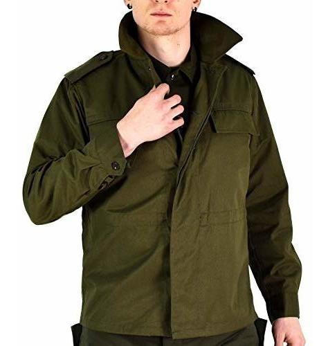 Chaqueta De Campo Del Ejército Checo Vintage Original M85 Ex