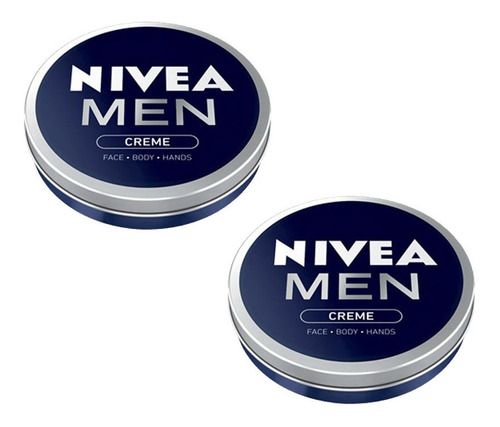 Nivea Men Crema Rostro Cuerpo Y Manos Pack X 2