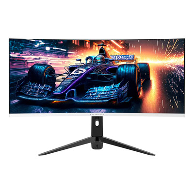 Monitor Gamer Curvo 34 BALAM RUSH EXTREME EARTH PRO MGP34C 1Ms 165Hz UWQHD VA LED HDMI Altavoces FreeSync\u002FG-Sync Blanco BR-940696 | Meses sin interés