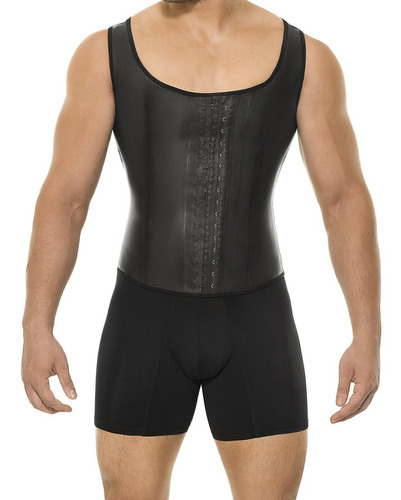 Chaleco Faja Látex Broches 2033 Ann Chery Hombre Gym Sport