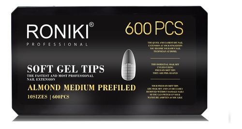 Soft Gel Tips Roniki- Press On 