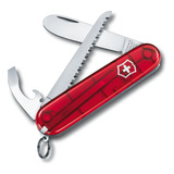 Cortaplumas Victorinox My First 9 Usos Para Niños Colores. Color Rojo