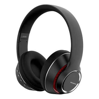 Audífonos Inalámbricos Diadema Bluetooth Plegables con Modos Transparentes, FocoMyLord Auriculares 40H Playtime con Micrófono, Graves Profundos,Cable 3.5MM,Almohadillas Blandas,Negro | Envío gratis