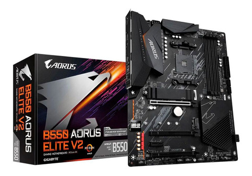 Motherboard Gigabyte B550 Aorus Elite V2 Amd Am4 Ddr4 Mexx 2