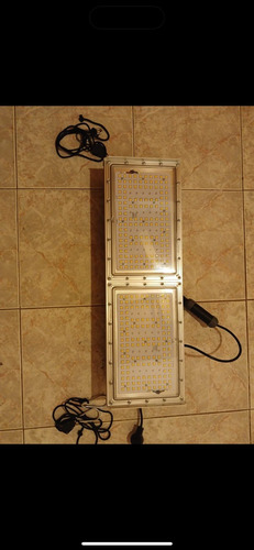 Panel Led Indoor Cultivo Gs Jx 300 + Reloj , Temp. , Poleas