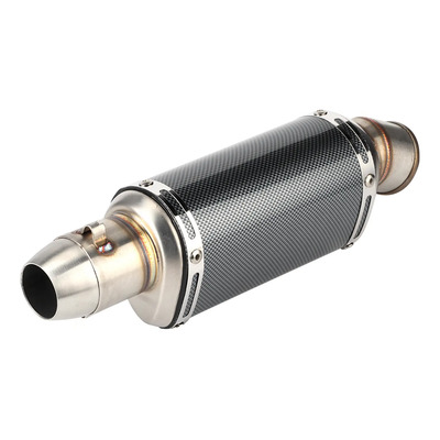 Tubo De Escape Corto De 51 Mm Y 2 Pulgadas De Fibra De Carbo | Envío gratis