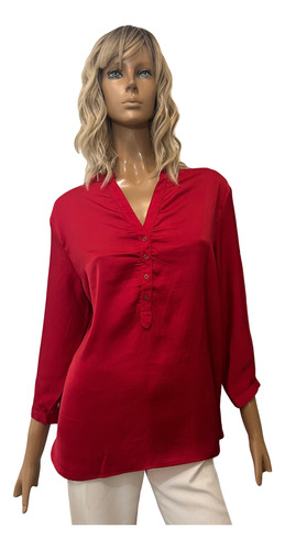 Camisa Roja Mujer - India Style 3