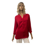 Camisa Roja Mujer - India Style 3
