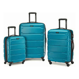 Samsonite Set De Maletas, Hardside, Unisex Adulto, Azul,