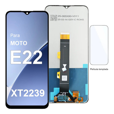Para Motorola Moto E22 Xt2239 Táctil Pantalla Lcd