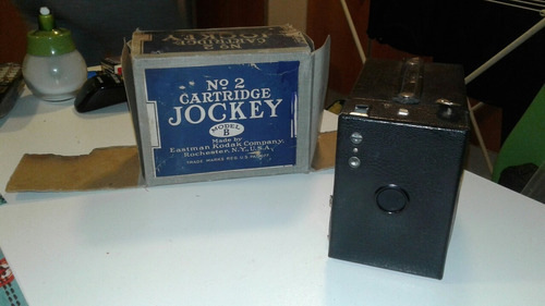 Camara De Fotos Kodak Eastman Con Caja