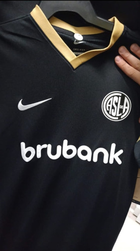 Camiseta De Fútbol De San Lorenzo 2023 Nike Suplente Negra