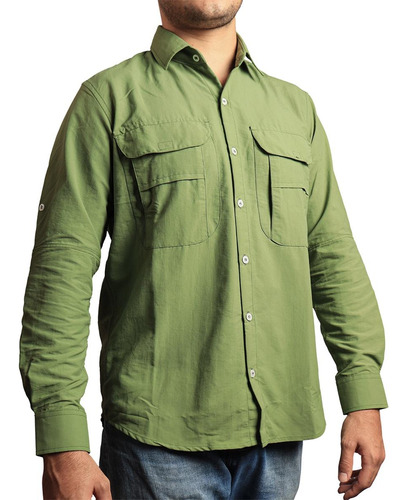 Camisa Brk Com Proteção Uv50+ Para Pesca Fazenda Agricultura