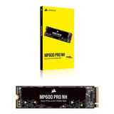 Ssd Corsair Mp600 Pro Nh 2tb 7000 Mb/s Nvme M.2, Cor Preta