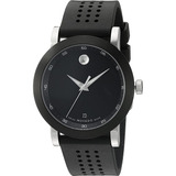 Reloj De Acero Inoxidable Movado 0606507  Museum  Para Hombr