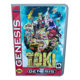 Toki Repro Repro Sega Genesis Americano Con Caja