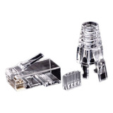 50 Conectores Cat6 Rj45, Cable Utp, Conector Ethernet, Modo