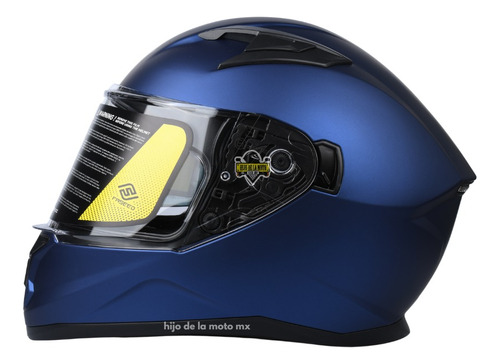 Casco Integral Faseed Fs-825 Solid - Azul Cobalto