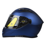 Casco Integral Faseed Fs-825 Solid - Azul Cobalto