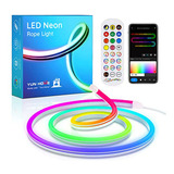 Tira Led Neon Flexible 11ft/3.5m.rgb, Control Remoto & App.