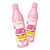  02 Shampoo Forever Liss Desmaia Cabelo Hidratante 500ml