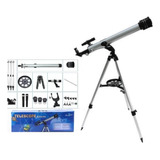 Telescópio Refrator 525x Kit Completo Luneta Profissional