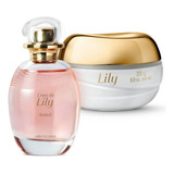 Combo Lily: Soleil Desodorante Colônia 75ml + Creme Acetinado Hidratante Desodorante 250g