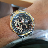 Relógio Casio Edifice Ef-558sg-1avudf Misto Cronógrafo