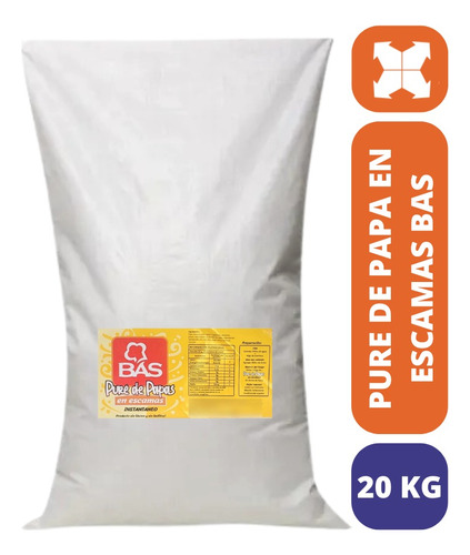 Pure De Papas En Escamas Bas X 20 Kg