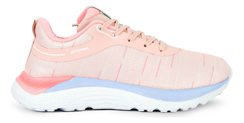 Zapatillas Atomik Hiedrai22 Salmon Celeste Mujer