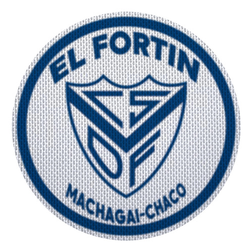 Parche Circular 7,5cm Club El Fortin Machagai Chaco