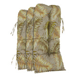 Conjunto 3 Almofadas De Poltronas Cadeira Sofá De Bambu Vime