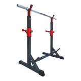 Squat Rack Ajustable Soporte Barra - Discos D241 C