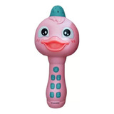 Juguete Micrófono Karaoke Niños Música Bluetooth Animales