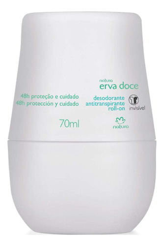 Antitranspirante Roll On Natura Erva Doce 70ml