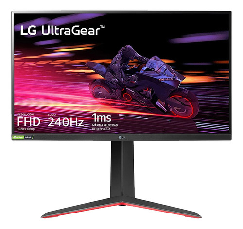 Monitor Ips 27 Pulgadas LG Ultragear 27gp750 Fhd Gsync 240hz