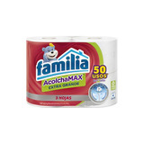 Papel Higiénico Familia Acolchamax 50 Usos X 4 Rollos