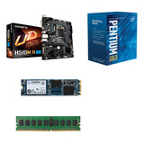 Kit Actualización Intel Pentium G6400 H510 Ram 8g Hd 500g Kt