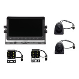 Pantalla Grabadora Para Camión + 4 Cámaras  / Kit Camion Dvr