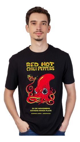 Remera Red Hot Chilli Peppers - Manga Corta Unisex - Octopus