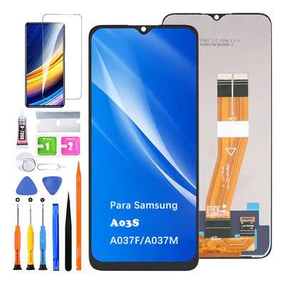 Display Táctil Para Samsung A03s A037f De Hlygzx Negro