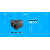 Fuente De Poder Acteck 600w Para Pc, 20+4 Pin , Sata, Atx. 