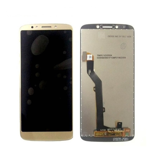 Display Touch Motorola Moto G6 Play Xt1922 E5 Xt1944  Dorado