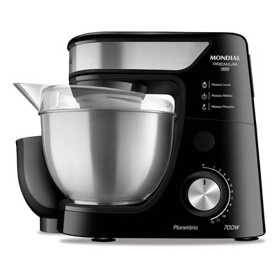 Batedeira Planetária, Mondial, 700W - BP-02P-B-TI | Parcelamento sem juros