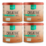 Kit 4 Creatine 300g Creapure Nutrify Creatina Monohidratada