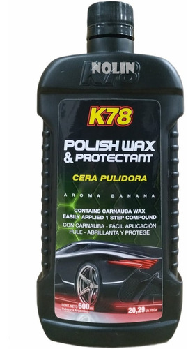 Cera Polish Para Autos K78 Quita Rayones Y Pule - Nolin