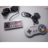 Controle Nintendo 8 Bits - Nes E Controle Super Famicom 