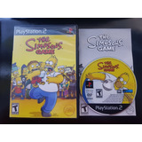 The Simpsons Game Para Ps2 (playstation 2) Físico Original 